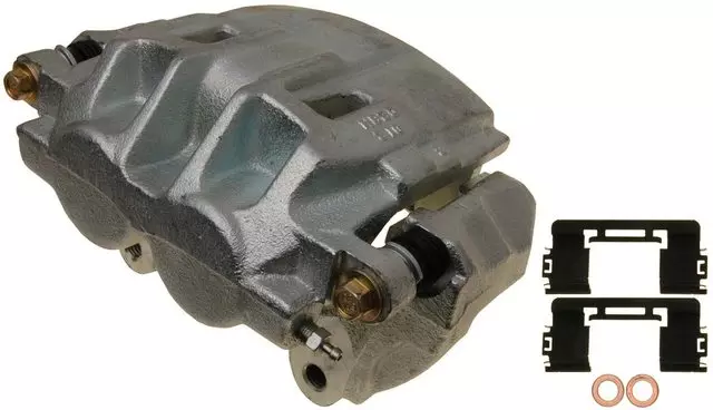 19306680 - : Front Passenger Side Disc Brake Caliper Assembly with Ceramic Pads (Loaded Non-Coated), Remanufactured for GM Image