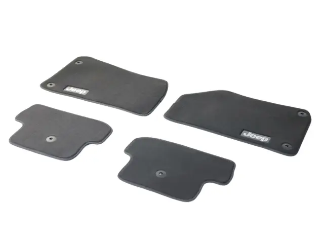 82215200AC - Interior Accessories: 2018-2020 Jeep Wrangler - Floor Mats Premium Carpet for Mopar Image