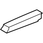 JL1Z16B280A - Body: Upper Pad for Ford: Expedition | Lincoln: Navigator Image