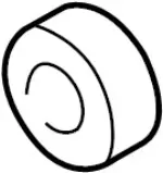 119320W002 - : Tension Pulley Collar for Infiniti Image