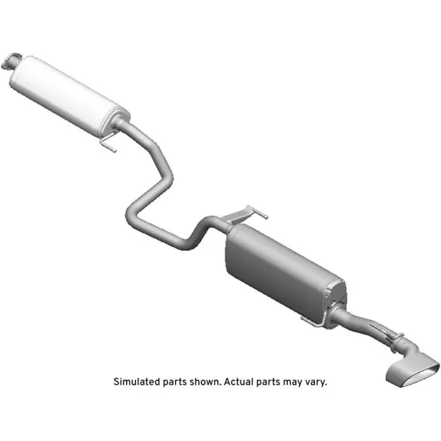 42342257 - Exhaust: Muffler &amp; Pipe for GM Image