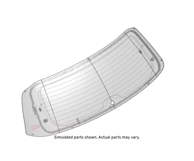 42778327 - : Lift Gate Glass for Chevrolet: Trax Image