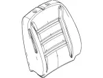 9L8Z7864810A - Body: Seat Back Pad for Ford: Escape Image