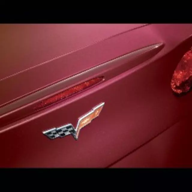 Spoiler - C6 Design - Crystal Red (89U) - GM (19166223)