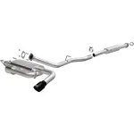 19676 - : Overland Series Black Chrome Cat-Back System for Magnaflow Image