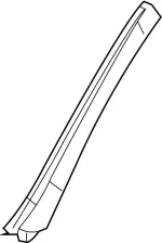 76836JJ56B - : Pillar Molding for INFINITI: G37 Image