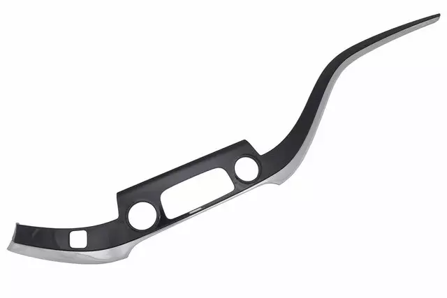 2014-2020 Chevrolet Impala - Bright Chrome Film Passenger Side Instrument Panel Lower Trim Plate Applique - GM (23157361)