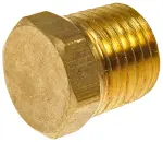785422D - : Brass Pipe Plug - Hex Head - 1/4 In. MNPT for Dorman Image