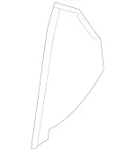 16668086038Q96 - : End Cap for Mercedes-Benz Image