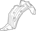 6384067U00 - Body: Splash Guard for INFINITI: Q45 Image