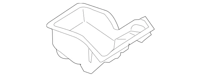 2118100428 - Body: Insert for Mercedes-Benz Image