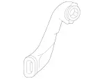 2157270107 - Front Doors: Cable Duct for Mercedes-Benz Image