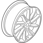 HP5Z1007D - : Wheel, Alloy for Lincoln: MKZ Image
