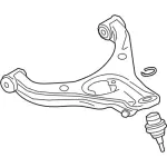 KB3Z3078A - Suspension: Lower Control Arm for Ford Image