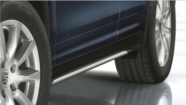 95804480190 - Exterior: 2016-2017 Porsche Cayenne - Aluminum Sill Trim for Porsche: Cayenne Image