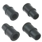 1BP02133AA - Brake: Disc Brake Caliper Pin Boot Kit for Audi: 100, 100 Quattro, 200 Quattro, 5000, 80, 80 Quattro, 90, 90 Quattro, A4, A4 Quattro, A6, A6 Quattro, A8, A8 Quattro, Allroad Quattro, S4, S6, TT, TT Quattro, TTS Quattro, V8 Quattro | BMW: 318i, 318is, 318ti, 323Ci, 323i, 323is, 325, 325e, 325es, 325i, 325is, 325iX, 325xi, 328Ci, 328is, 330Ci, 330i, 330xi, 524td, 525i, 525iT, 525xi, 528e, 528i, 530i, 530xi, 533i, 535i, 535is, 540i, 545i, 633CSi, 635CSi, 645Ci, 735i, 735iL, 740i, 740iL, 745i, 745Li, 750i, 750iL, 750Li, 760i, 760Li, 840Ci, 850Ci, 850CSi, 850i, M3, M5, X5, Z3, Z4 | Chrysler: Sebring, Town &amp; Country, Voyager | Daewoo: Lanos | Dodge: Caravan, Dakota, Daytona, Durango, Grand Caravan, Mini Ram, Stratus | Ford: Crown Victoria, Escape, Escort, EXP, Focus, Taurus, Tempo, Thunderbird | Hyundai: Sonata | Jaguar: Vanden Plas, XJ12, XJ6, XJ8, XJR, XJS, XK8, XKR | Kia: Sephia, Spectra | Lincoln: Continental, Town Car | Mazda: Tribute | Mercedes-Benz: C43 AMG, CL63 AMG, CL65 AMG, E320, E500, ML320, ML350, ML430, S430, S500, SL500 | Mercury: Cougar, Grand Marquis, LN7, Lynx, Mariner, Sable, Topaz, Villager | Merkur: Scorpio, XR4Ti | Nissan: Quest | Plymouth: Grand Voyager, Voyager | Saab: 9-3, 9-5, 900, 9000 | Suzuki: Samurai | Volkswagen: Beetle, CC, EuroVan, Golf, Golf R, Jetta, Passat, R32, Vanagon | Volvo: 850, C70, S60, S70, S80, V70, XC70 Image