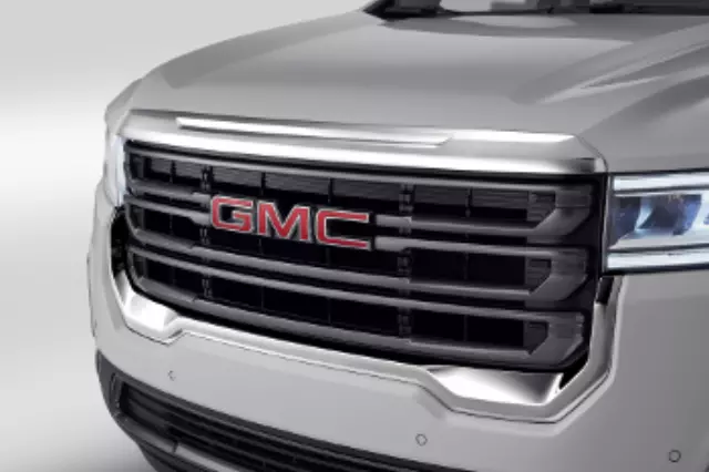 84813221 - Exterior: Exterior Trim, Chrome Grille W\\/Gmc Logo for GM Image
