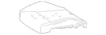 2469102503 - : Padding, Front Seat Cushion for Mercedes-Benz Image