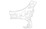 2178851665 - Body: Side Mount for Mercedes-Benz: S 63 AMG&amp;reg;, S 65 AMG&amp;reg; Image image