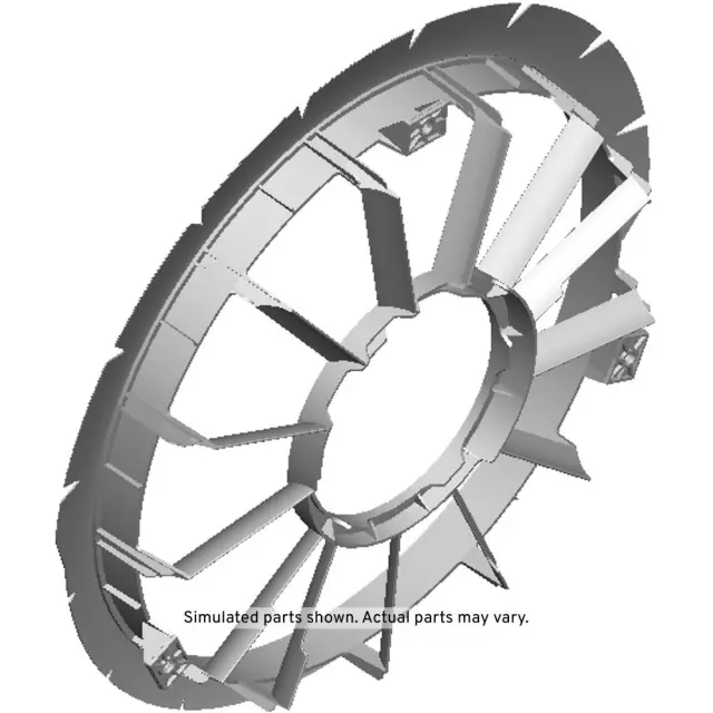 15780450 - : Engine Cooling Fan Shroud for Chevrolet: Silverado 2500 HD, Silverado 2500 HD Classic, Silverado 3500, Silverado 3500 Classic, Silverado 3500 HD | GMC: Sierra 2500 HD, Sierra 2500 HD Classic, Sierra 3500, Sierra 3500 Classic, Sierra 3500 HD Image