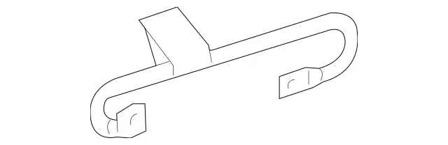 2038680287 - Driver Seat: End Stop for Mercedes-Benz: CLK320, CLK350, CLK500, CLK55 AMG, CLK550, CLK63 AMG, SL500, SL55 AMG, SL550, SL600, SL63 AMG, SL65 AMG Image image