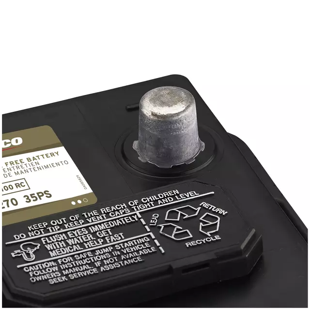 35PS - Electrical, Charging and Starting: Battery for Acura: NSX, RDX, TL, TLX, Vigor | Chevrolet: Nova, Prizm | Ford: Aspire, Escort, Festiva | Honda: Accord, CR-V, Crosstour | INFINITI: EX35, FX35, FX45, G20, G25, G35, G37, I30, Q40, Q50, Q60, Q70, Q70L, QX50, QX60, QX70 | Isuzu: Impulse, Stylus | Jaguar: XJS | Kia: Rio, Rio5 | Lexus: ES250, ES300, RX450h | Mazda: 2, 3, 323, 5, 6, 626, 929, CX-3, CX-5, CX-7, CX-9, GLC, Millenia, MPV, MX-3, MX-6, Protege, Protege5, RX-7, RX-8 | Mercury: Capri, Tracer, Villager | Mitsubishi: Eclipse Cross, Lancer, Mirage, Mirage G4, Outlander, Outlander Sport | Nissan: 200SX, 300ZX, 350Z, 370Z, Altima, Axxess, Cube, Frontier, Juke, Maxima, Murano, NX, Pathfinder, Pulsar NX, Quest, Rogue, Rogue Select, Sentra, Stanza, TITAN XD, Xterra | Pontiac: Vibe | Saab: 9-2X | Scion: FR-S, iQ, xB, xD | Subaru: Ascent, B9 Tribeca, Baja, BRZ, Crosstrek, Forester, Impreza, Justy, Legacy, Outback, Tribeca, WRX, WRX STI, XV Crosstrek | Toyota: 4Runner, 86, Avalon, Camry, Celica, Corolla, Corolla iM, GR86, Matrix, MR2, Previa, RAV4, Sienna, Solara, Tacoma, Tercel, Tundra, Yaris, Yaris iA Image