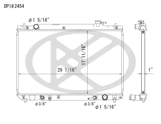 A2454 - : Koyorad Radiator for Koyo Image