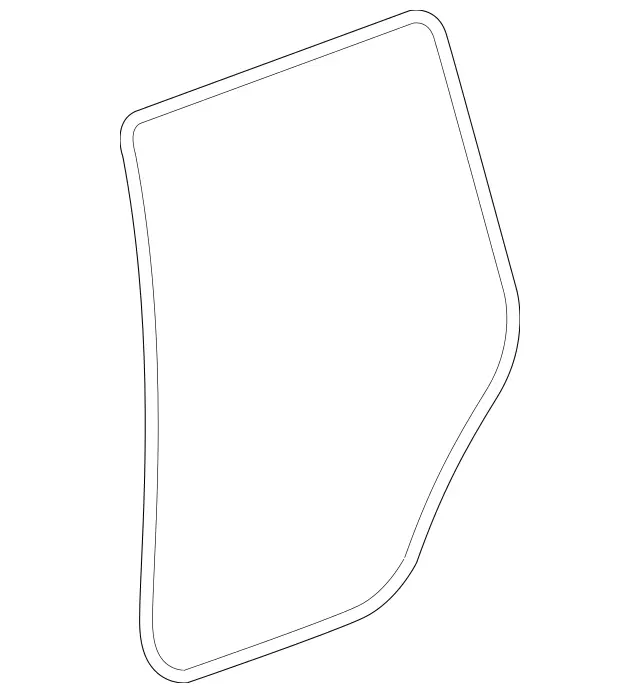 1647370387 - Body: Surround Weather-strip for Mercedes-Benz Image