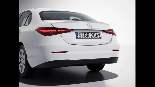 2067930100 - Exterior Detachable Parts: Rear Spoiler Attachment for Mercedes-Benz Image