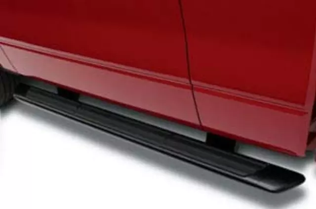 4L3Z16450FAA - Exterior: Black Rectangular Step Bar - Crew Cab for Ford: F-150, F-150 Heritage Image