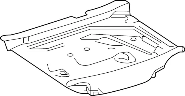 849755DA0B - Body: Spare Tire Panel for INFINITI: QX30 Image