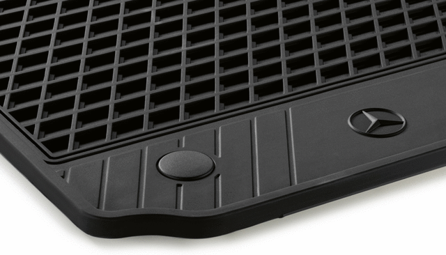 All Season Floor Mats (Front) - Black - Mercedes-Benz (222-680-76-05-9G33)