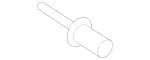 9915932 - Rear Door: Blind Rivet with Pan Head for Mercedes-Benz: 180A, 220a, 300C, 300CD, A220, A35 AMG, AMG GT 43, AMG GT 53, AMG GT 63, AMG GT 63 S, AMG GT 63 S E Performance, B Electric Drive, B250e, C300, C350e, C400, C43 AMG, C450 AMG, C63 AMG, C63 AMG S E Performance, CLA250, CLS450, CLS53 AMG, E300, E350, E43 AMG, E53 AMG, E63 AMG S, EQB 250+, EQB 300, EQB 350, GLA250, GLC300, GLC350e, GLC43 AMG, GLC63 AMG, GLC63 AMG S, GLC63 AMG S E Performance, GLE350, GLE450, GLE450e, GLE53 AMG, GLE580, GLE63 AMG S, GLS450, GLS580, GLS63 AMG, Maybach GLS600, Maybach S550, Maybach S560, Maybach S600, Maybach S650, Metris, R320, R350, R500, S450, S550, S550e, S560, S600, S63 AMG, S65 AMG Image