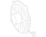 15001293 - : Blower for Mercedes-Benz: C220, C280, C43 AMG, CLK430 Image