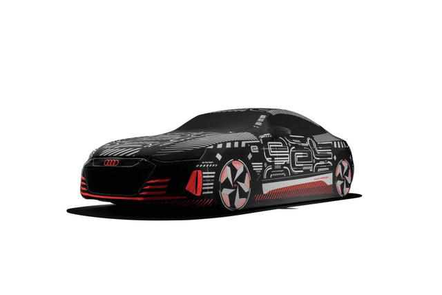 4J3061205 - Exterior: Indoor Car Cover for Audi: e-tron GT, RS e-tron GT Image