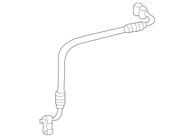 2308301615 - Heating and Ventilation: Piping for Mercedes-Benz: SL600, SL65 AMG Image image
