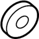 131101331 - Suspension: Bumper Nut for Infiniti Image