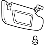 FS7Z5404105KA - Body: Sun-visor for Ford: Fusion Image