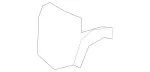 9066366116 - Body: Upper Pillar Reinforcement for Mercedes-Benz Image