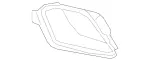 2318853400 - : Air Duct Segment for Mercedes-Benz Image