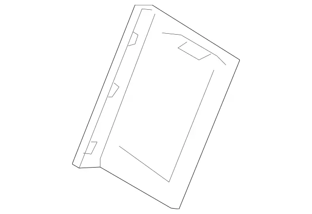 2039200286 - Rear Seat Bench: Cover for Mercedes-Benz: C230, C240, C280, C32 AMG, C320, C350, C55 AMG, CLK63 AMG Image image