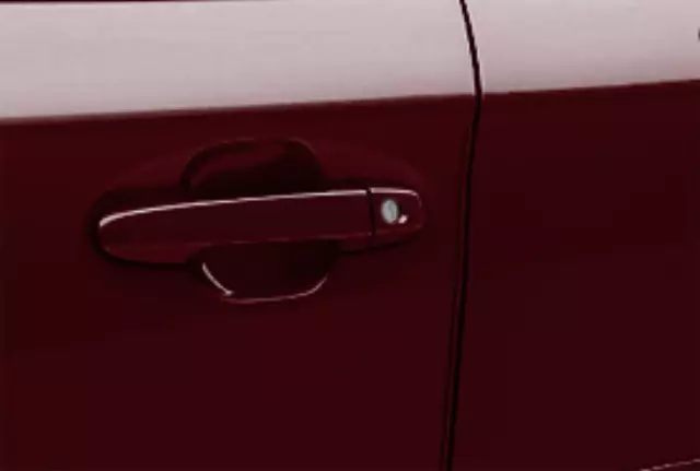 SOA801P030P4 - Exterior: Door Edge Guards - Venetian Red Pearl for Subaru: Crosstrek, Impreza Image