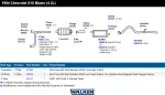 18107 - : SoundFX Universal Universal Exhaust Muffler 2.25" Inlet (ID) 2" Outlet (ID) for Walker Exhaust Image