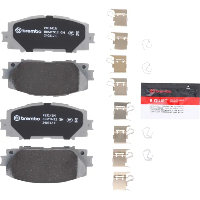 P83086N - : PRIME Ceramic Brake Pad Set for Brembo Image