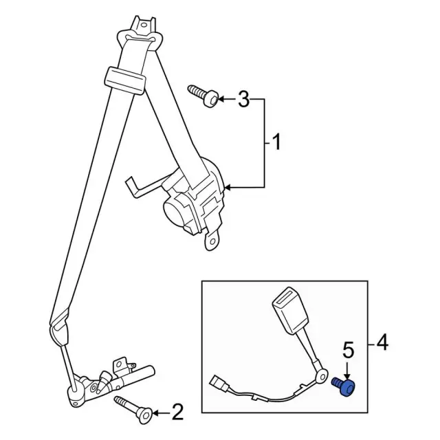 W720659S442 - : Disc Brake Rotor Bolt for Ford Image