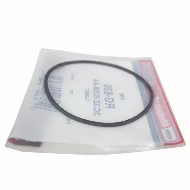 3C3Z8255AA - Cooling System: 2003-2010 Ford Thermostat Gasket - Motorcraft (RG-620) for Ford: E-350 Super Duty, E-450 Super Duty, Excursion, F-250 Super Duty, F-350 Super Duty, F-450 Super Duty, F-550 Super Duty Image
