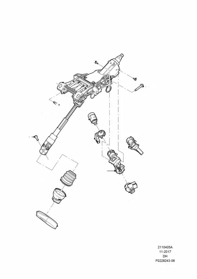BV6Z3511B - Ignition: Ignition Lock Housing for Ford Image
