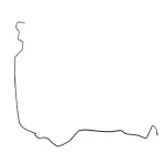 BRTR358 - : Tube Assembly Brake for Ford Image