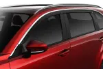 2884071 - : Low Profile Ventvisor Deflector; Smoke with Chrome Trim; Outside Mount; 4 pc. for Husky Liners Image