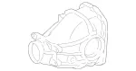 2303510105 - Rear Axle: Housing for Mercedes-Benz Image